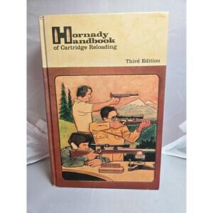 Hornady Handbook of Cartridge Reloading Hardbound Vintage 1989 Print